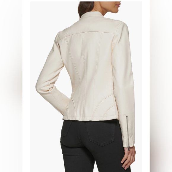 Guess Bone Moto Jacket Size XXL - Picture 6 of 6